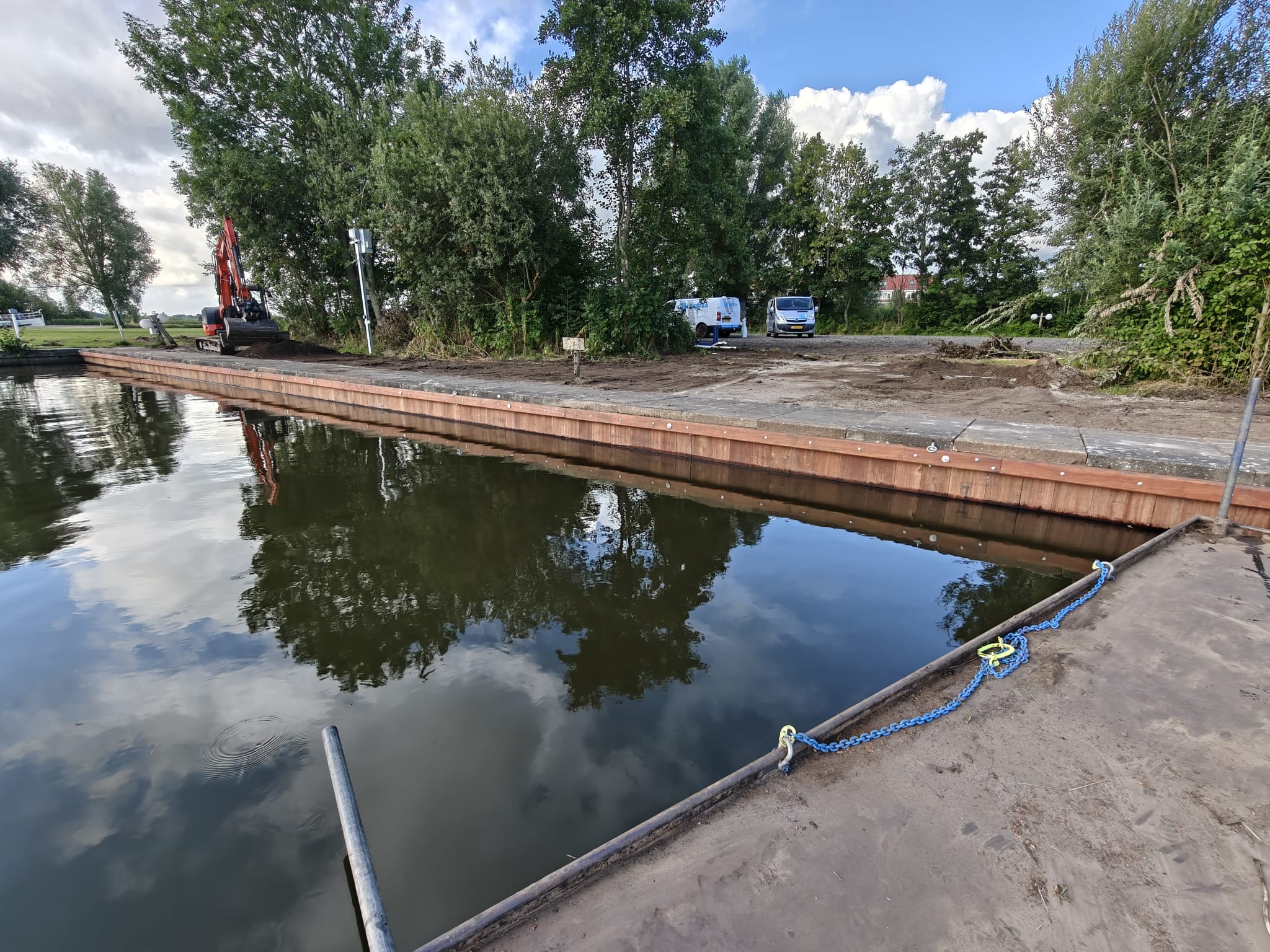 Vlonderpad door het riet — foto 2