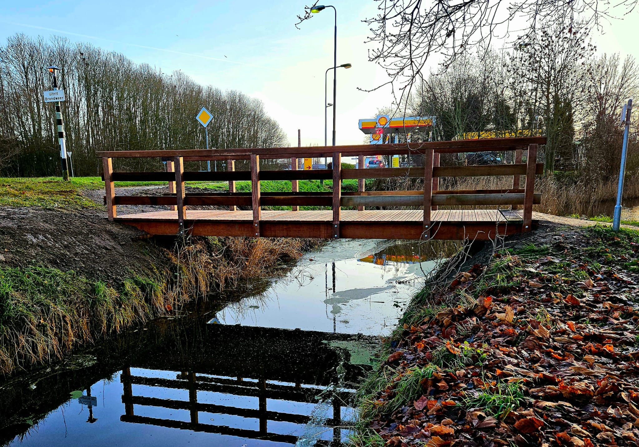 Vlonderpad door het riet — foto 3